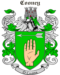 COONEY family crest COONEY family crest