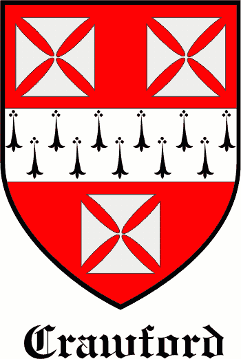 CRAWFORD family crest CRAWFORD family crest