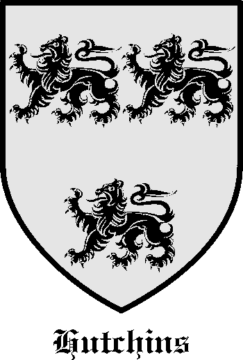 HUTCHINS family crest HUTCHINS family crest