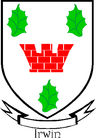 IRWIN family crest IRWIN family crest