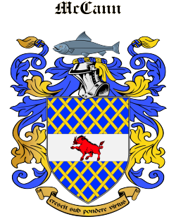 MCCANN family crest