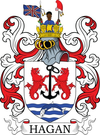 Hagan family crest