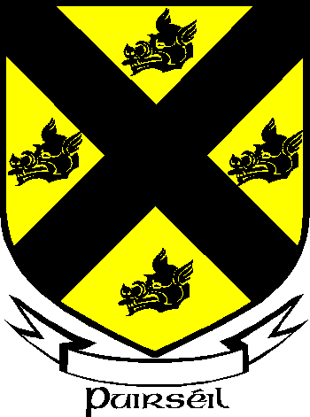 Purcell family crest