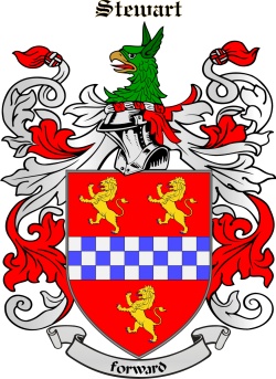 Steward family crest