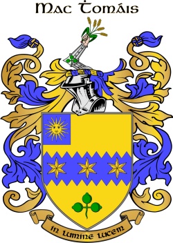 Thompson family crest Thompson family crest