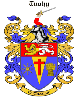 TUOHY family crest TUOHY family crest